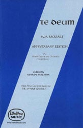 Te Deum SATB Choral Score cover Thumbnail